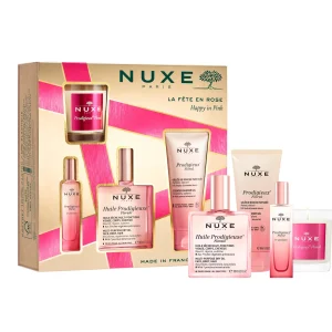 NUXE Coffret La Fête en Rose | Coffrets Cadeaux | Huile Corps