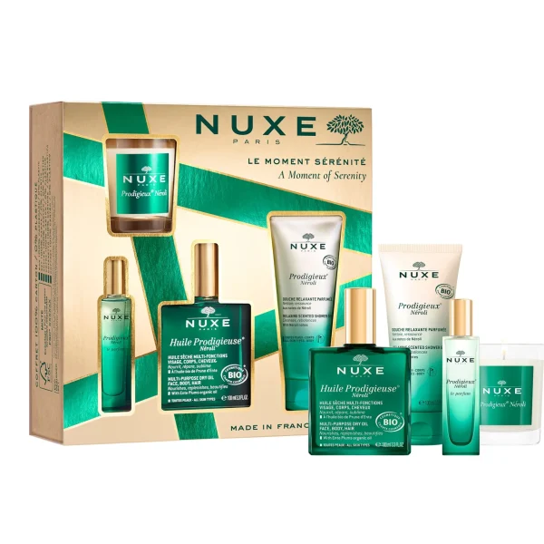 NUXE Coffret Le Moment Sérénité | Coffrets Cadeaux | Huile Corps