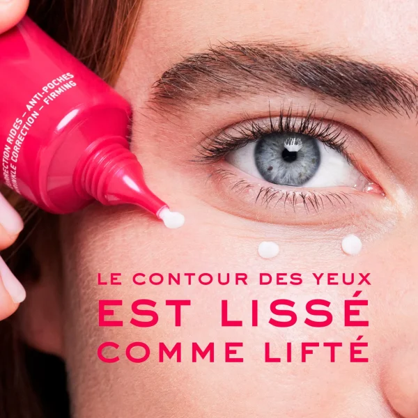 NUXE Crème Liftante Regard | Collagène Booster : L'huile De Micro-algue | Anti-cerne & Poches