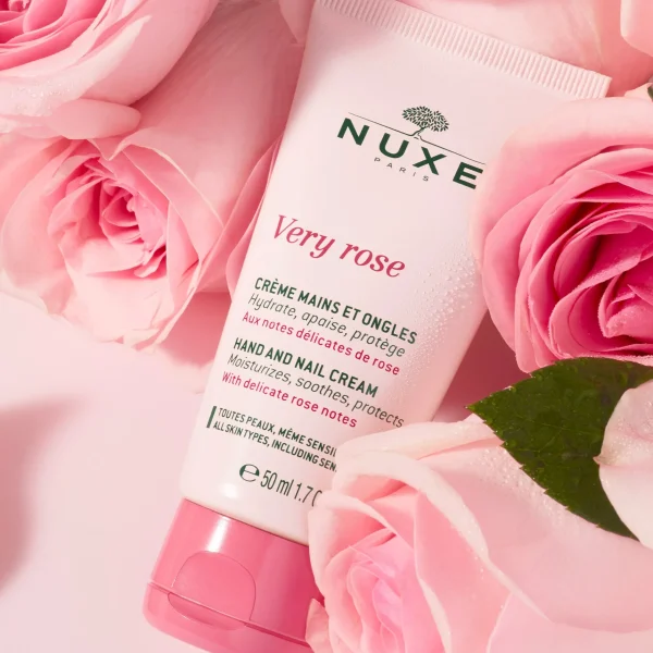 NUXE Crème Mains et Ongles | Huiles 100% Végétales | Hydratation