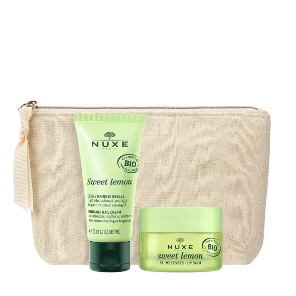 NUXE Duo Lèvres et Mains, Sweet Lemon | Hydratation | Petits Prix