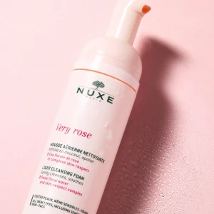 NUXE Duo Mousses Aériennes Nettoyantes, Very Rose | Nettoyant & Démaquillant