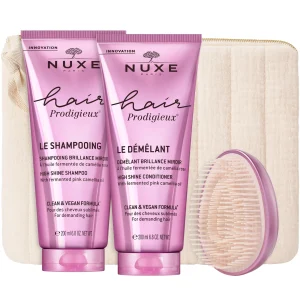 NUXE Duo Soins Cheveux Hair Prodigieux® & sa brosse | Hydratation | Démêlant