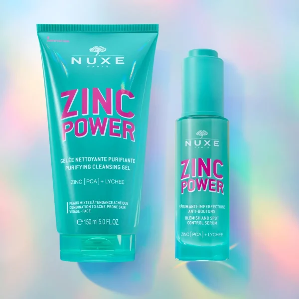 NUXE Gelée Nettoyante Purifiante | Teint Unifié & Pores Resserreés | Zinc [pca]