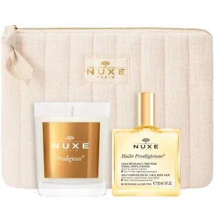 NUXE Huile Prodigieuse® & sa bougie parfumée | Fermeté & Sublimateur Corps | Confort & Nutrition