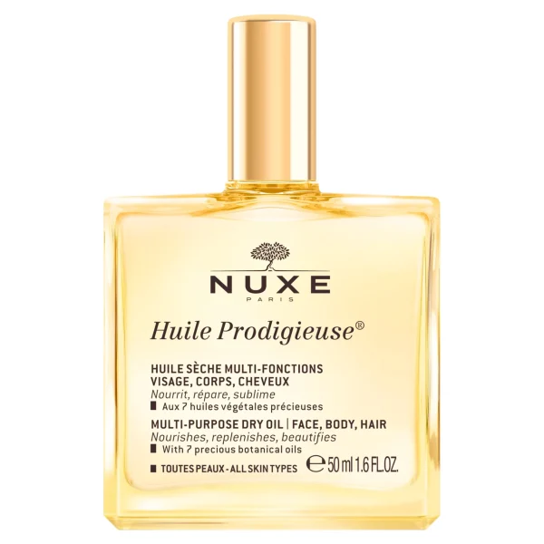 NUXE Huile Prodigieuse® 50ml | Fermeté & Sublimateur Corps | Vergetures & Soin Post-grossesse