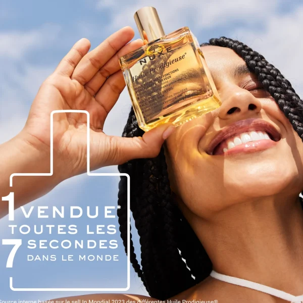 NUXE Huile Prodigieuse® 50ml | Fermeté & Sublimateur Corps | Vergetures & Soin Post-grossesse