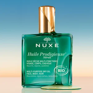 NUXE Huile Prodigieuse® Néroli 100ml | Huiles 100% Végétales | Fermeté & Sublimateur Corps