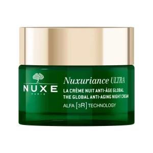 NUXE La Crème Nuit Anti-Âge Global | Technologie Alfa [3r] | Acide Hyaluronique