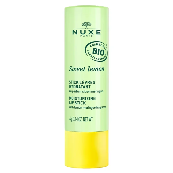 NUXE Stick lèvres hydratant Sweet Lemon | Huiles 100% Végétales | Hydratation